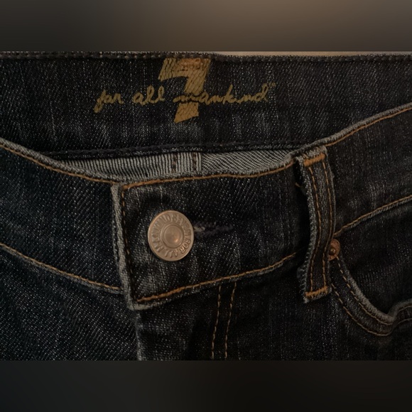 Women’s 7 For All Mankind by Jerome Dahan Style Bootcut Jeans Size 27 - Picture 4 of 9